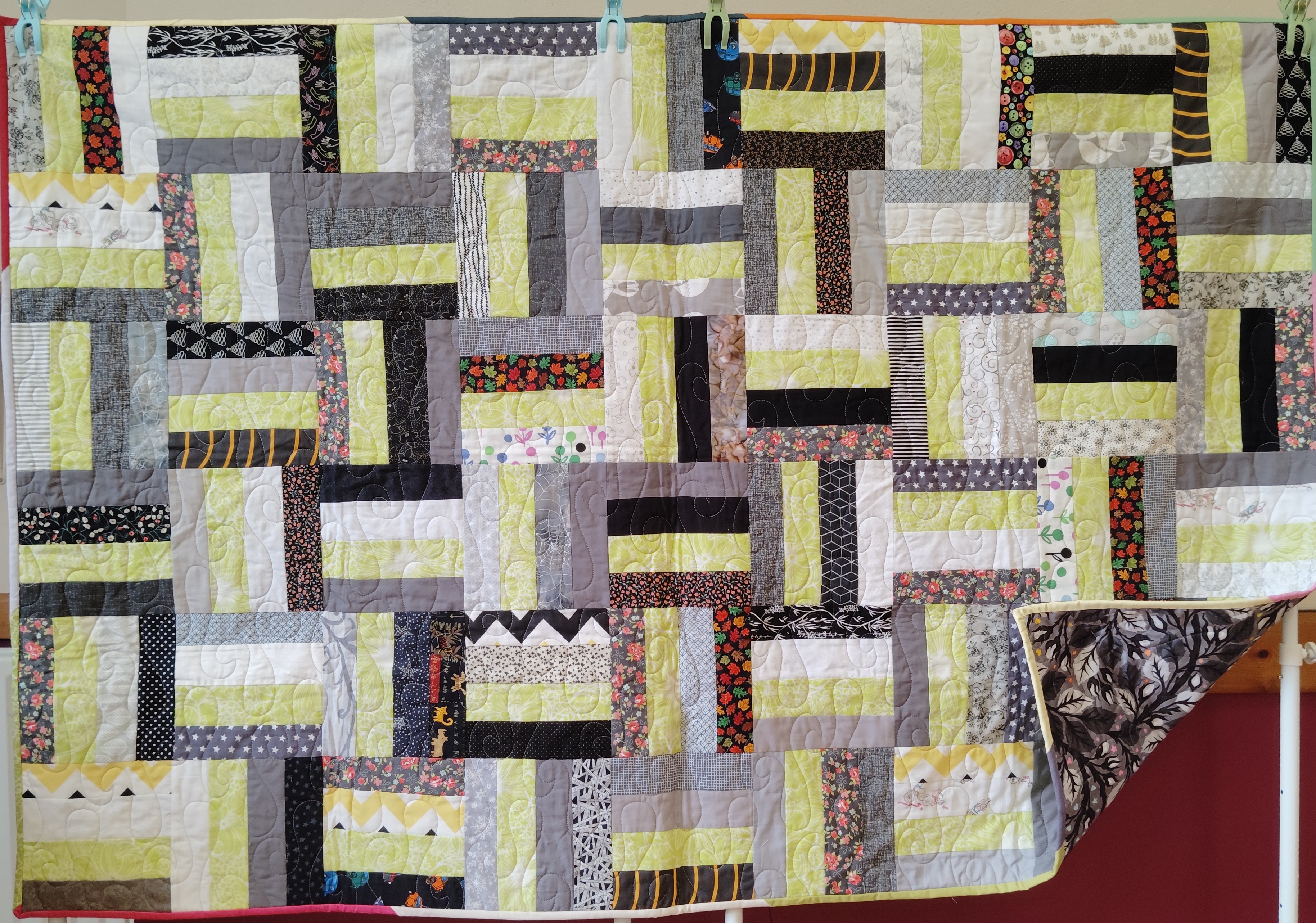Rail fence blocks